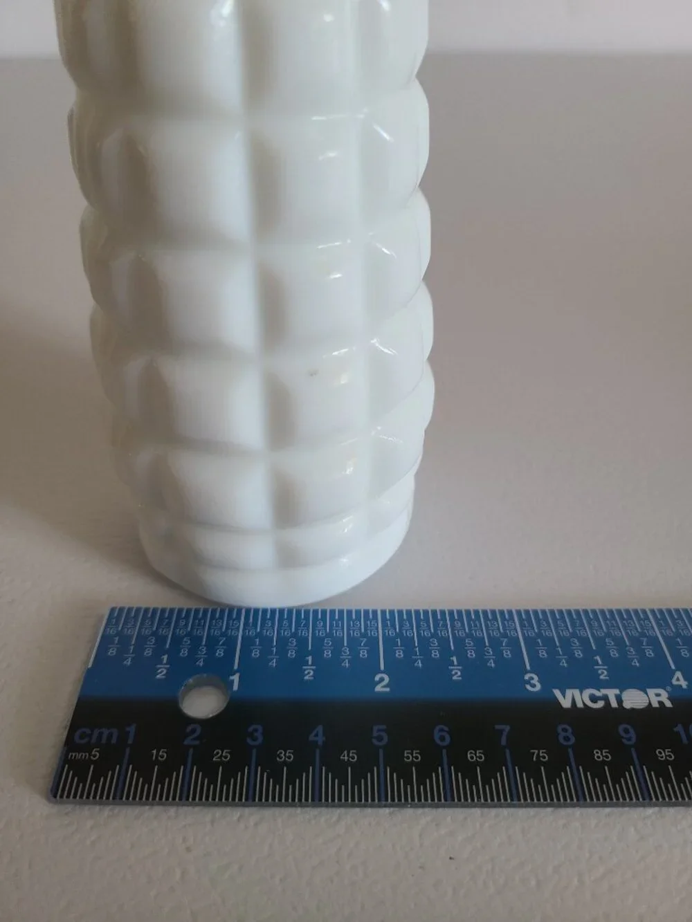 Milk Glass Vase White Vintage